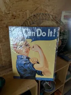 We Can Do It! ポスターブリキ看板