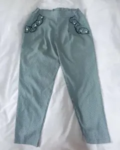 パールフリルペンシルパンツ　ギンガムチェックのサムネイル