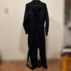 ジャンプスーツ GU ネイビー つなぎ XLサイズ 作業服