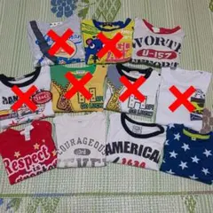 Tシャツ 男の子 ♥️ 80～100サイズ 5枚セット