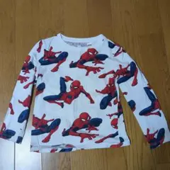 H&M スパイダーマン 長袖カットソー 122/128