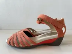 極美品◎fitfit フィットフィット NEWストラップサンダル 23.0