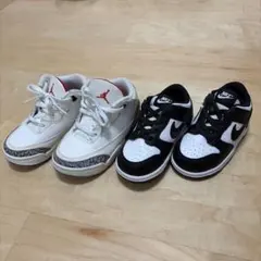 NIKE パンダ ダンク AIR JORDAN3 ホワイトセメントのサムネイル