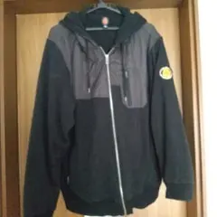 Volcom ボルコムフード付きジャケット ブラックのサムネイル