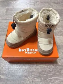 Hot Biscuits MikiHouse キッズブーツのサムネイル