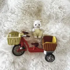 シルバニ赤ちゃん　自転車