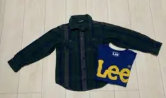 Lee ロンT チェックシャツ　120サイズ