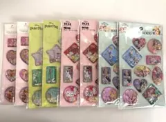 ディズニーウォーターシール　プリンセス　101匹　ラプンツェル　ピーターパン