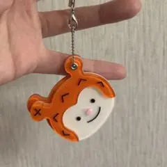 ほやボーヤ スライドミラー ストラップ キーホルダー 鏡
