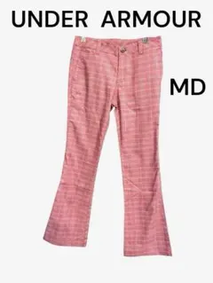 アンダーアーマー　レディース　ゴルフ ロングパンツ　グレンチェック柄　MDのサムネイル