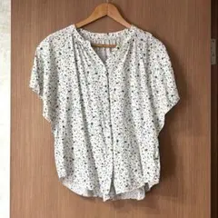 GLOBAL WORK さらさらリラックスプリントブラウス