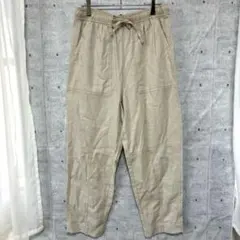 ZARA ザラ　イージーパンツ　メンズ　リネン混合　美品　シンプルコーデ