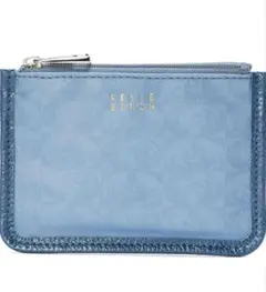 ペレボルサ PELLE BORSA ポーチ (ブルー)