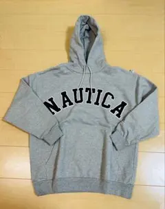 NAUTICA グレー スウェットパーカー