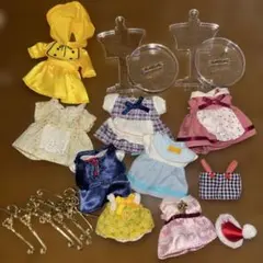 シルバニアファミリー＋ダイソー お洋服＋ハンガーセット