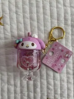 マイメロ　サンリオ　キーホルダー　カラフルソーダ　キーホルダー