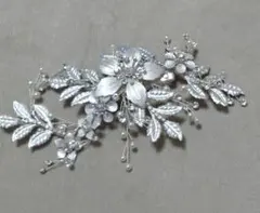 ウェディングヘッドドレス　結婚式　前撮り　ウェディングフォト　ブライダル　ヘア