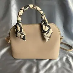 バック　カバン　ショルダーバッグ　ベージュ　カジュアル　2way