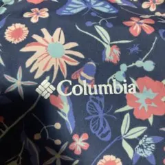 Columbia リバーシブル花柄フード付きウインドブレーカー150