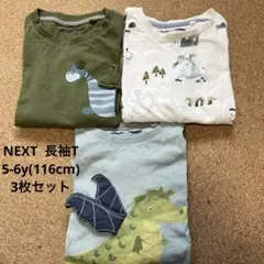 ネクスト　長袖Tシャツ　3枚セット　5-6years