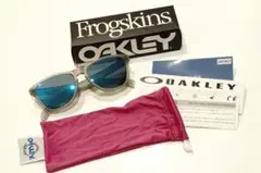 OAKLEYフロッグスキン9245 96 CLEAR /PRIZM VIOLET - メルカリ