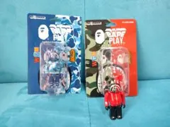 BAPE PLAY ベアブリック 2体セット