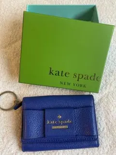【美品】ケイトスペード 財布 パスケース ミニウォレット 箱、袋付き