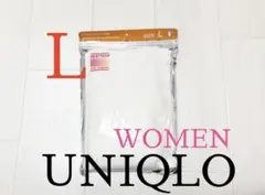 新品未開封●ユニクロレディース●ヒートテックUネック8分袖Tシャツ●ホワイトL①