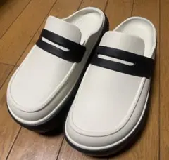 クロックス　ローファー　ホワイト　m5w7