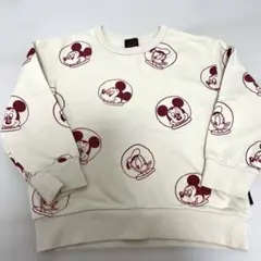 ベビードール ミッキーマウス トレーナー 110 デニム