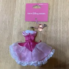 東京ディズニーリゾート プリンセスドレス型キーホルダー　携帯電話クリーナー