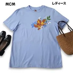 MCM モノグラムフローラル Tシャツ 花柄 XLサイズ相当 近年モデル 美品のサムネイル