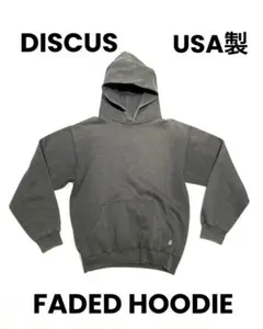 USA製 Discus/Tultex Faded Hoodie フェードパーカー