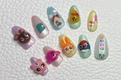 <現品限り>3dどうぶつの森ネイルチップ 14