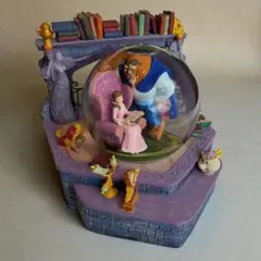 【スノードーム】美女と野獣 オルゴール付き