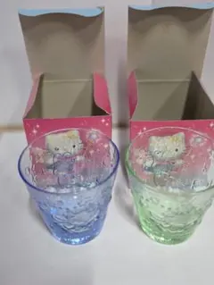 ハローキティ　キラピカグラス