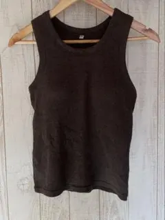 coca ダークブラウン タンクトップ Sサイズ