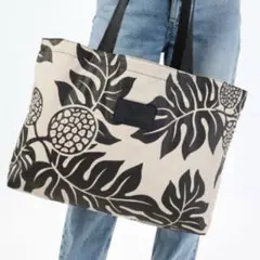 【日本未発売】アロハコレクション ハワイアンリーフトートバッグ　リバーシブル