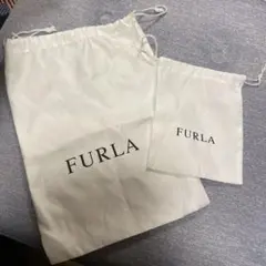 FURLA 布巾着 ショップバッグ