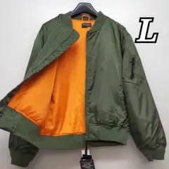 新品未使用✦Lサイズ カーキ✦フライト ジャケット ブルゾン メンズ アウター