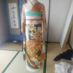 華やかな花柄振袖