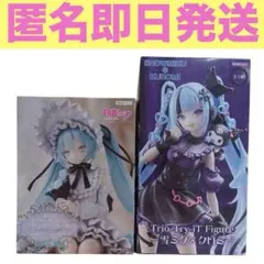 2種類セット　初音ミク ぬーどるストッパー 雪ミク×クロミ Trio Try