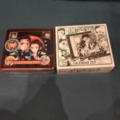 【新品未開封】『鬼滅の刃』 コミックカレンダー2021 特製缶入り 日めくり