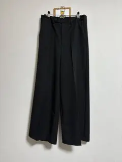 clel フレア スラックス　ブラック　Mサイズ