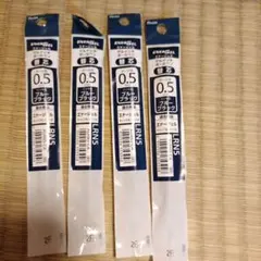 Pentel エナージェル 替芯 XLRN5-CA ブルーブラック 4本セットのサムネイル