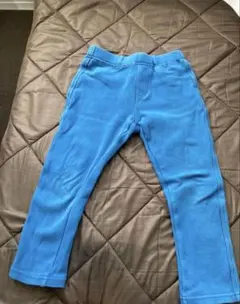 パンツ　厚手　ライトブルー