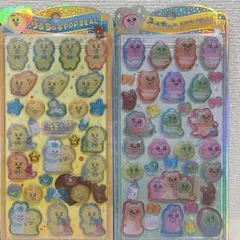 うるちゅる ポップシール おぱんちゅうさぎ んぽちゃむ きみまろ 国内正規品