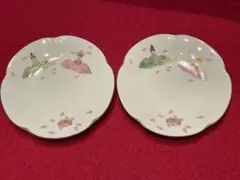 ◉セール！新品　雛祭り　皿　2枚　桜　お雛様