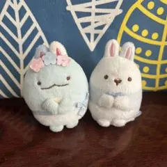 すみっコぐらしてのりぬいぐるみ　ふしぎなうさぎのおにわ　とかげ&うさぎマイスター