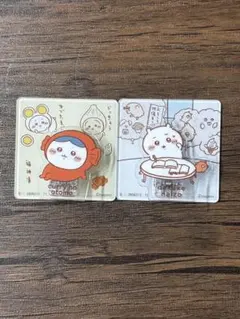 ちいかわ　アクリルシーンクリップ　ハチワレ